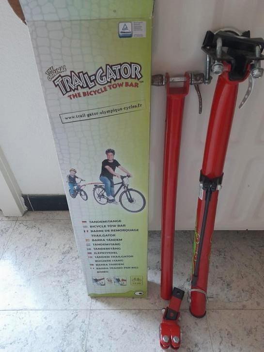 The originele trail-gator een tandemstang, Fietsen en Brommers, Fietsaccessoires | Overige Fietsaccessoires, Zo goed als nieuw