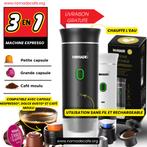 Nomade cafe draagbare koffiemachine, Espresso apparaat, Nieuw, Ophalen of Verzenden, Koffiebonen