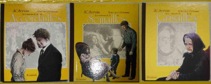 55€ « Les Saisons de la Vie »Collections Prestige N&B T1/2/3, Boeken, Stripverhalen, Gelezen, Complete serie of reeks, Ophalen of Verzenden
