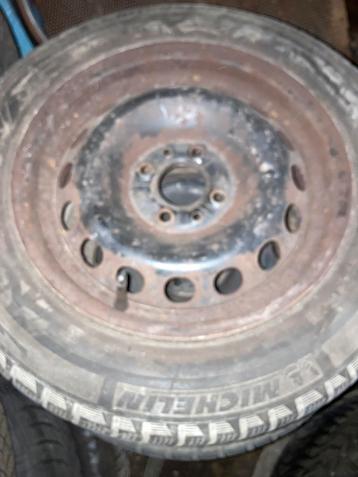 Kit hiver fiat 500 , panda, Neuf, 14 pouces, Pneus et Jantes, Pneus hiver