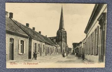RETIE - RETHY - De Peperstraat - verstuurd 1910 beschikbaar voor biedingen