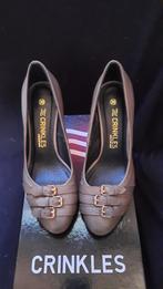 schoenen CRINKLES - maat 36 - taupe kleur - LEDER, Kleding | Dames, Schoenen, Nieuw, Ophalen of Verzenden, CRINKLES, Pumps