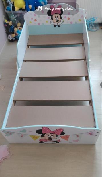 Mickey mouse bed plus 2 opbergers om onder bed