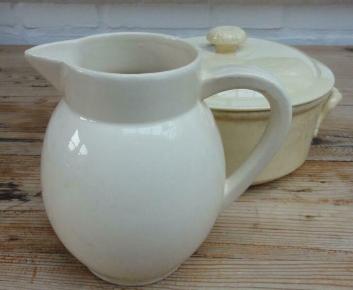 Franse brocante kan, Moulin de Loups, Antiek en Kunst, Curiosa en Brocante, Ophalen of Verzenden