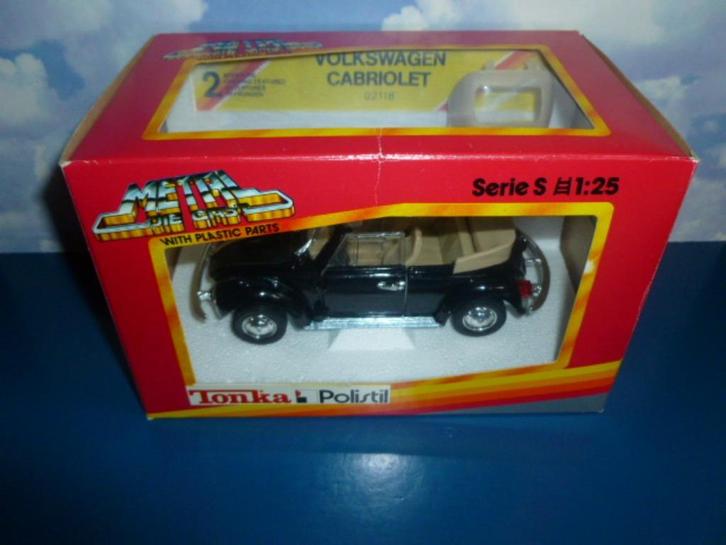 VOLKSWAGEN Coccinelle 1303 Cabrio TONKA POLISTIL NEUVE BOITE, Hobby & Loisirs créatifs, Voitures miniatures | 1:24, Neuf, Voiture