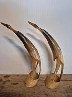 2 vogels uit been, Antiek en Kunst, Ophalen
