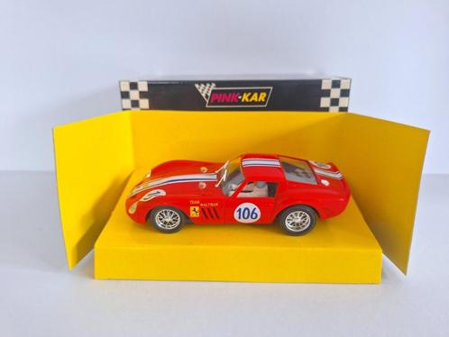 Pink Kar Ferrari 250 Gto Targa Florio 1963 CV 008, Kinderen en Baby's, Speelgoed | Racebanen, Nieuw, Racebaan, Elektrisch, Overige merken