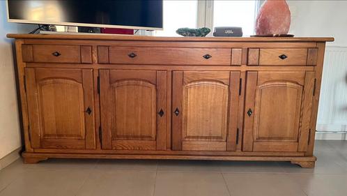 Dressoir en chêne massif - Super occaz - Négociable, Huis en Inrichting, Kasten | Dressoirs, Gebruikt, 200 cm of meer, 25 tot 50 cm