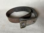 Wo2 - Belgische infanterie lederen riem, Verzamelen, Ophalen of Verzenden, Landmacht, Kleding of Schoenen