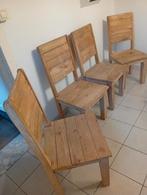 Landelijke  stoelen, boeren stijl, cottage,, Huis en Inrichting, Stoelen, Ophalen, Bruin, Hout, Landelijk