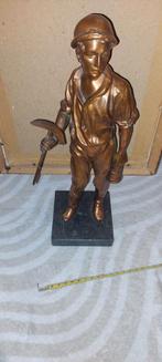 Mineur (sur socle marbre noir), Enlèvement