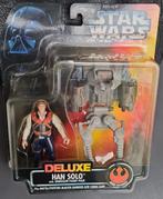 Kenner Star Wars Deluxe Han Solo Smuggler Flight Action Fig, Verzamelen, Ophalen of Verzenden, Zo goed als nieuw, Actiefiguurtje