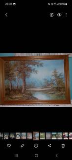 Peinture paysage, Antiek en Kunst, Kunst | Schilderijen | Klassiek, Ophalen