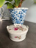 Bocal à confiture ou beurrier en porcelaine vintage, Enlèvement