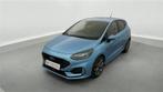 Ford Fiesta 1.0 EcoBoost MHEV ST-Line X (bj 2022), Auto's, Gebruikt, Blauw, 5 deurs, 74 kW