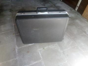 vintage valies, Plastique dur, Comme neuf, Enlèvement, 60 à 70 cm