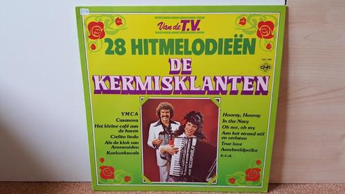 DE KERMISKLANTEN - VAN DE T.V. 28 HITMELODIEËN (1979)  (LP), Cd's en Dvd's, Vinyl | Overige Vinyl, Zo goed als nieuw, 10 inch