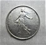 Zilveren munt Frankrijk 5 frank 1960 Sower, Postzegels en Munten, Munten | Europa | Niet-Euromunten, Frankrijk, Zilver, Ophalen of Verzenden