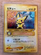 Pichu Neo Genesis 172 Old Back Holo Japanese Pokemon Card, Comme neuf, Enlèvement ou Envoi