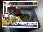 Funko Pop! Jon Snow & Rhaegal 67, Verzamelen, Ophalen, Zo goed als nieuw