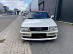 Audi 80 Cabrio V6-look *automaat* Oldtimer*, Auto's, Automaat, Cabriolet, Wit, Leder