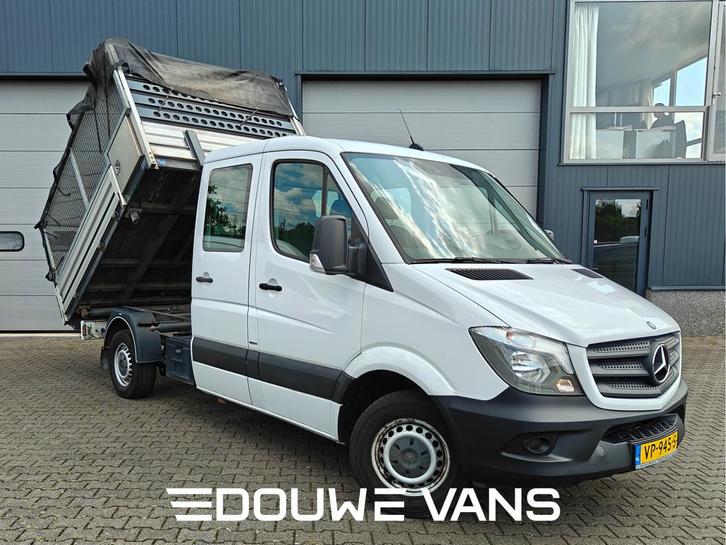 Mercedes-Benz Sprinter 510 Kipper DC 7 Pers. Trekhaak Airco, Auto's, Bestelwagens en Lichte vracht, Bedrijf, Te koop, ABS, Airconditioning