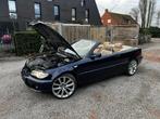 BMW E46 Cabrio • Bouwjaar: 2003, Auto's, Automaat, Beige, Leder, Elektrisch