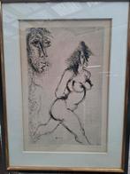 Roger Somville: "Un couple"  litho épreuve d'artiste, Ophalen