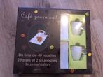 Koffietasjes sacs de café espresso, Nieuw, Kop(pen) en/of Schotel(s), Ophalen
