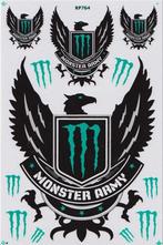 Monster Energy Army stickervel #2, Envoi, Neuf