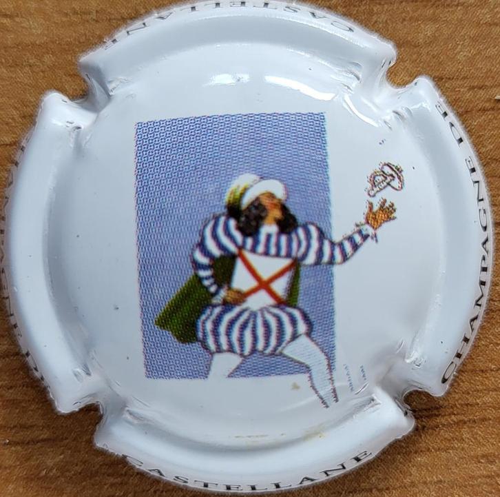 Champagnecapsule DE CASTELLANE Musketier-serie nr. 087e, Verzamelen, Wijnen, Nieuw, Champagne, Frankrijk, Ophalen of Verzenden