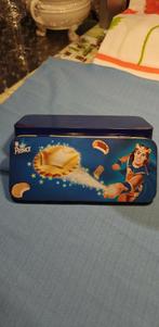 blik koekjes Prince 18 x 8 cm scharnierdeksel, Ophalen of Verzenden, Gebruikt, Overige, Overige merken