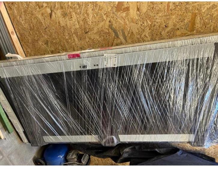 Pvc buitendeur ral kleur 9005 nog in verpakking, Doe-het-zelf en Bouw, Deuren en Vliegenramen, Nieuw, Buitendeur, Kunststof, Ophalen