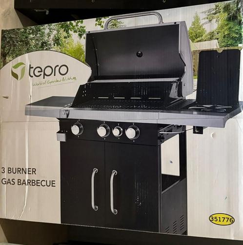 Tepro 3-spits Gasbarbecue, Tuin en Terras, Gasbarbecues, Nieuw, Ophalen