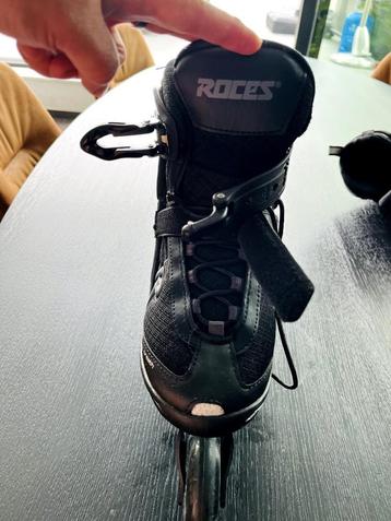 Patins à roues alignées + protection, Rollers 4 roues en ligne, Roces, Femmes, Réglable