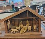 Vintage grote kerststal, Ophalen, Gebruikt, ., .