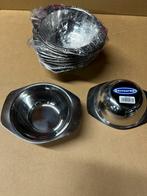 14 Soupières en inox 300ml, Enlèvement, Neuf