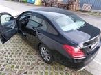 Mercedes C220 zwart met 2,2l Mercedes-motor, Automaat, 2199 cc, Leder en Stof, Zwart
