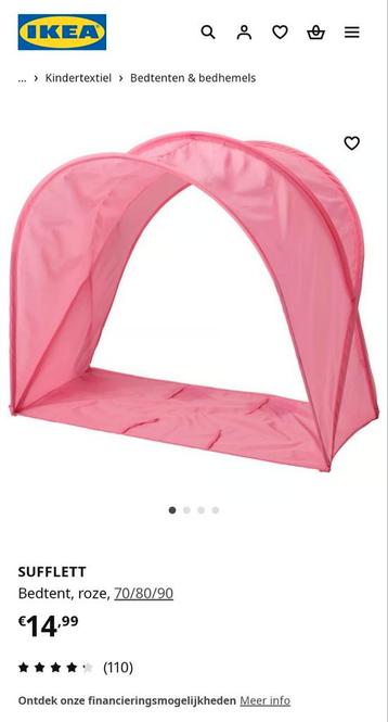 Bedtent beschikbaar voor biedingen