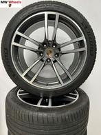 Originele Porsche Cayenne SUV 21 inch velgen zomerbanden, Auto-onderdelen, Gebruikt, 285 mm, Banden en Velgen, Zomerbanden