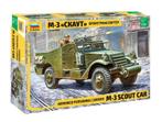 ZVEZDA 3519 armoured personnel carrier M-3 scout car 1/35, Neuf, Enlèvement ou Envoi, 1:32 à 1:50, Camion