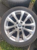 Jantes Renault avec pneus, Auto-onderdelen, Banden en Velgen, Ophalen, Gebruikt, Banden en Velgen, 17 inch