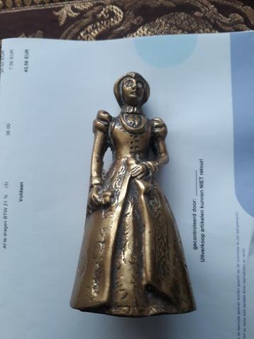 antieke tafelbel koper, Enlèvement ou Envoi, Cuivre