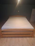 Lit 2 personnes 160×200, avec matelas et couette., Huis en Inrichting, Slaapkamer | Bedden, Ophalen