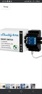 SHELLY 4PM SMART SWITCH, Bricolage & Construction, Électricité & Câbles, Enlèvement ou Envoi
