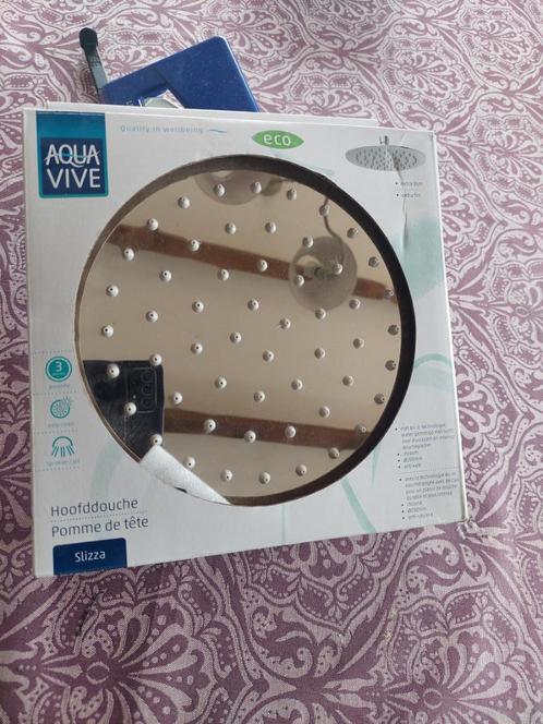Aquavive Slizza hoge douchekop. Gloednieuw., Doe-het-zelf en Bouw, Sanitair, Nieuw, Douche, Chroom, Ophalen of Verzenden