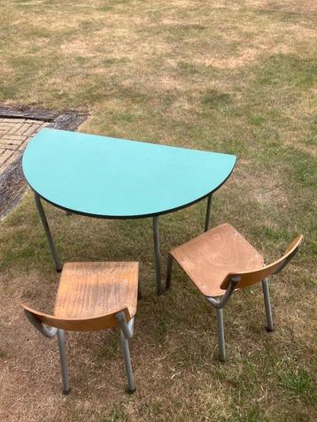 kindertafel met stoeltjes, Kinderen en Baby's, Kinderkamer | Tafels en Stoelen, Ophalen, Gebruikt, Tafel(s) en Stoel(en)