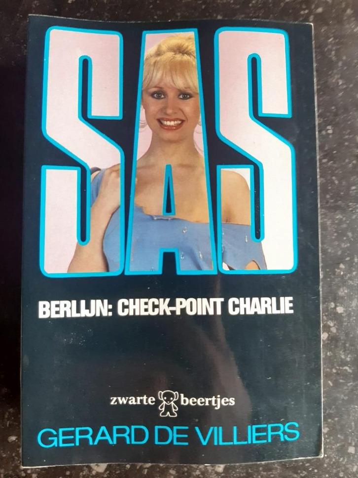 Gerard De Villiers - Berlijn: check-point charlie, Boeken, Thrillers, Gelezen, België, Ophalen of Verzenden