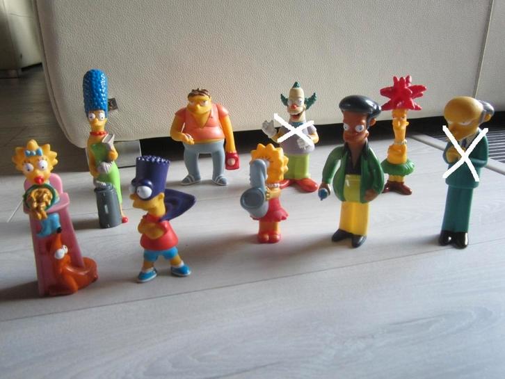 Les Simpson - grandes figurines au choix : 2,00Eur / pièce, Collections, Cinéma & Télévision, Comme neuf, TV, Enlèvement ou Envoi