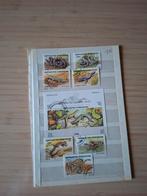 Postzegels reptillen, Ophalen